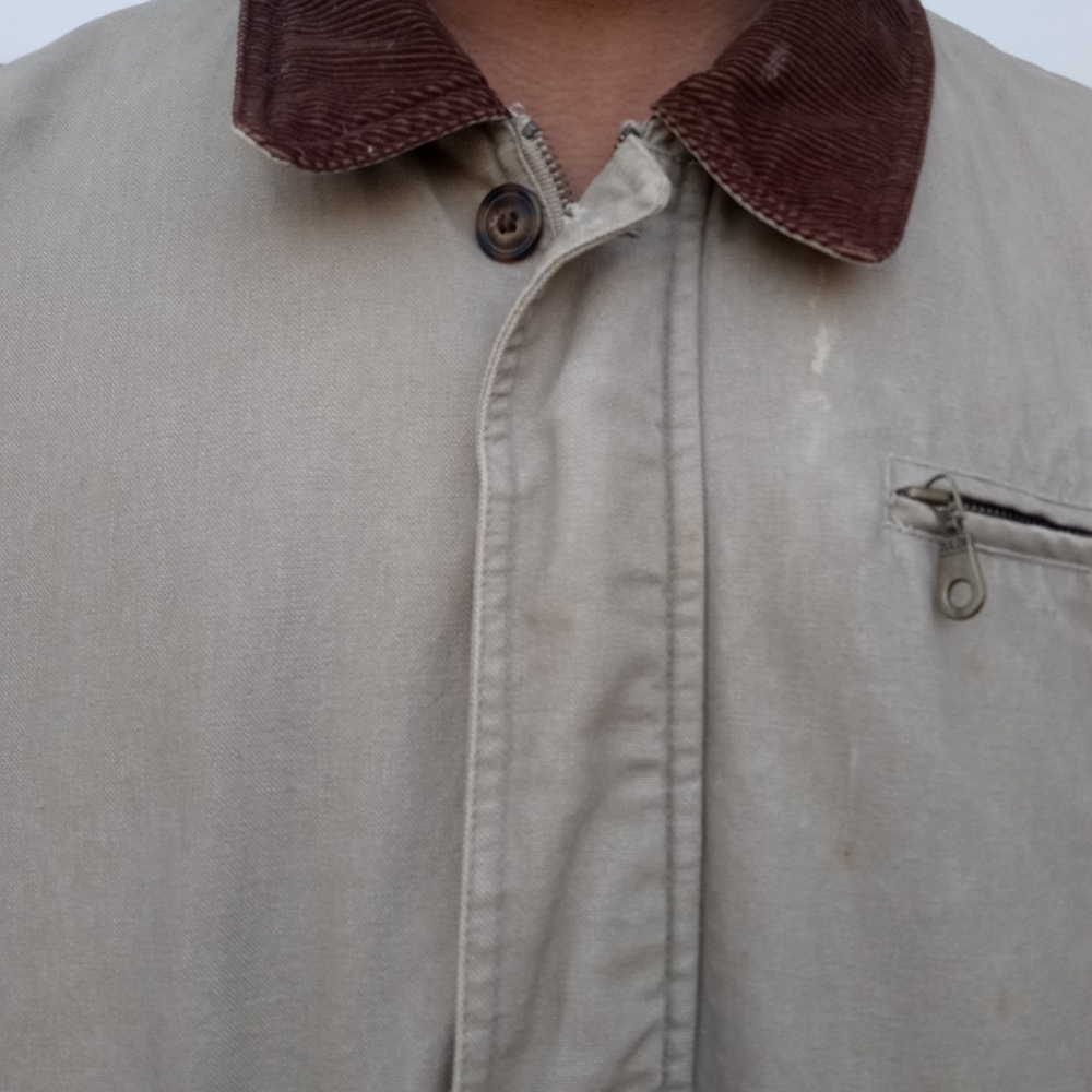 SOLD Vintage Wrangler Canvas Chore Coat - Picture 3 of 8